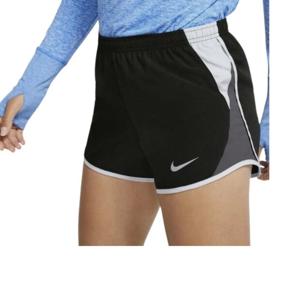 Nike Pants - Nike Dri-FIT Running Shorts Black Gray White Women's Size Small